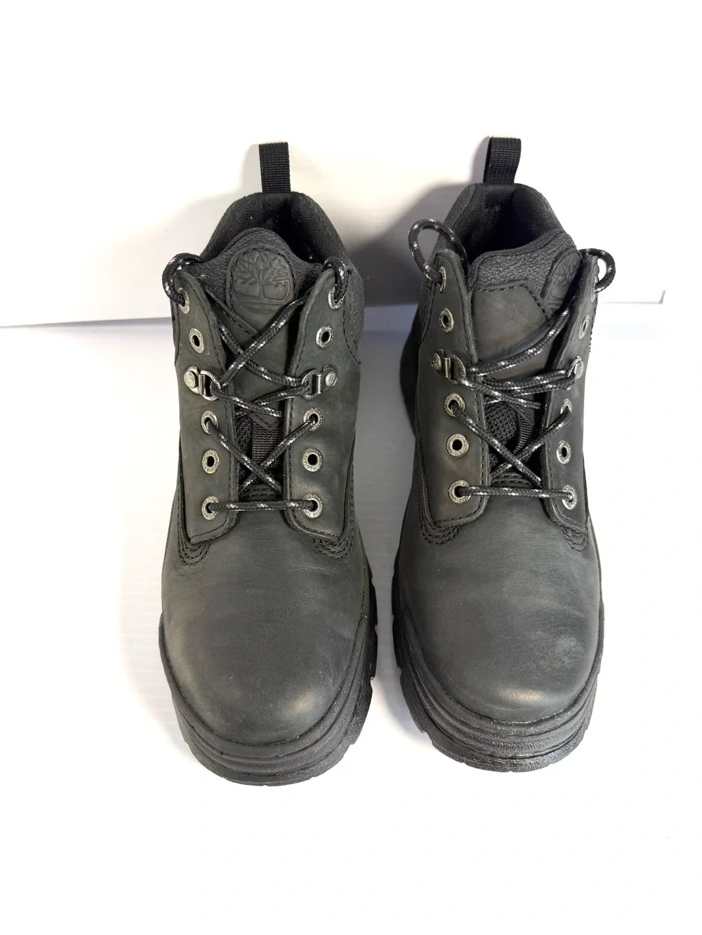 Timberland Black Lace-Up Men's  Boots